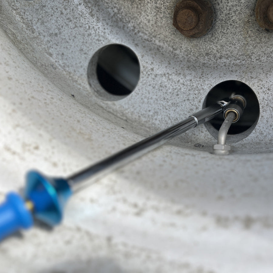 LockNFlate Air Chuck Angled Locking Dual Wheel