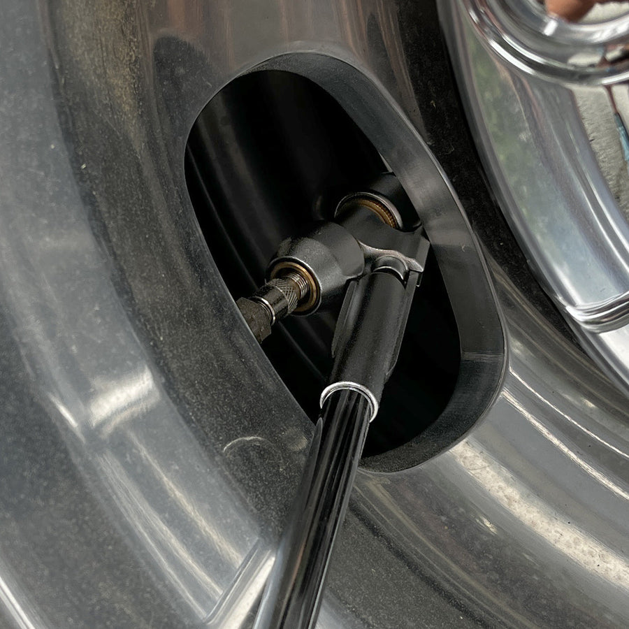 LockNFlate Air Chuck Angled Locking Dual Wheel