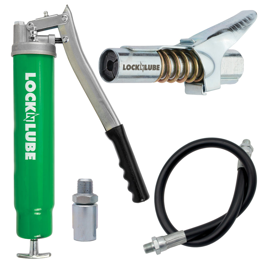 LockNLube Heavy Duty Lever Grease Gun – 450 g Cartridge