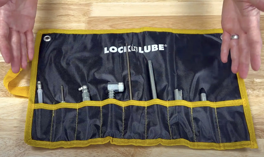 LockNLube 8-Piece Quick-Connect Accessory