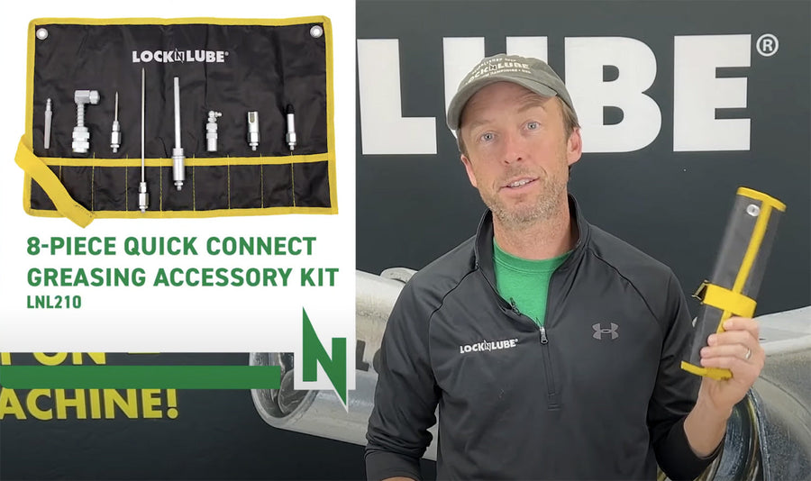 LockNLube 8-Piece Quick-Connect Accessory
