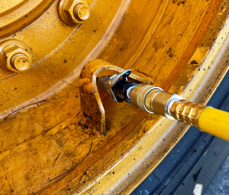 XL Air Chuck for Large  Tyre | LockNFlate® 